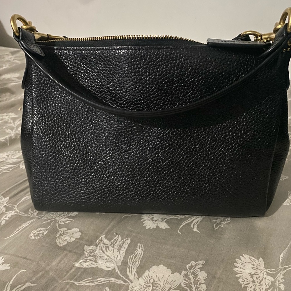 Coach Shay Black Leather Purse